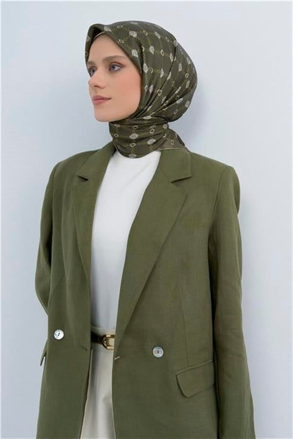 Armine  Saf İpek Twill Eşarp 9530D 81