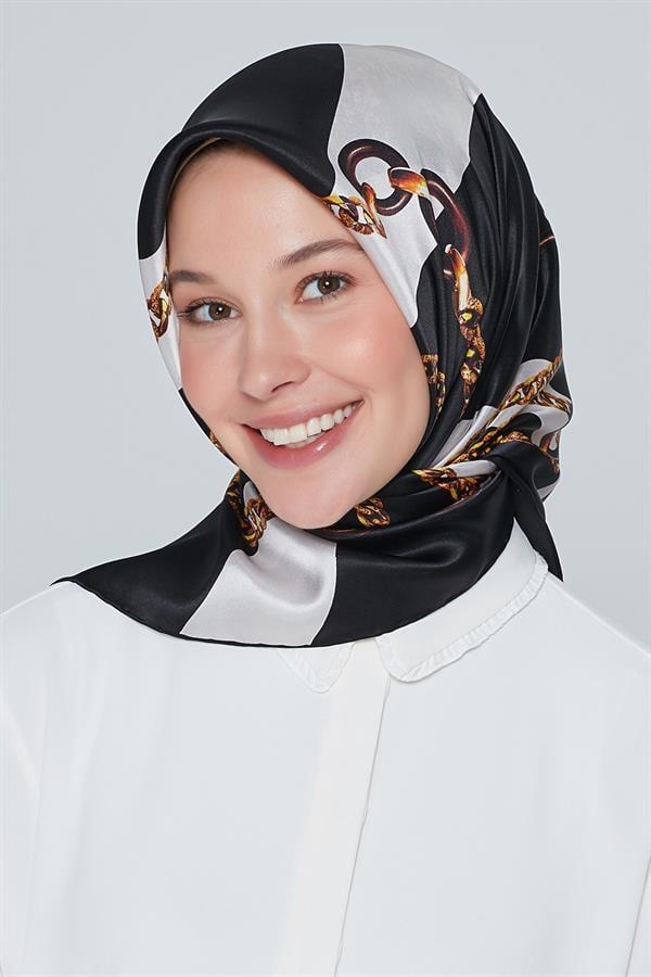 Armine Nostalji Serisi Sura İpek Eşarp 7832-20