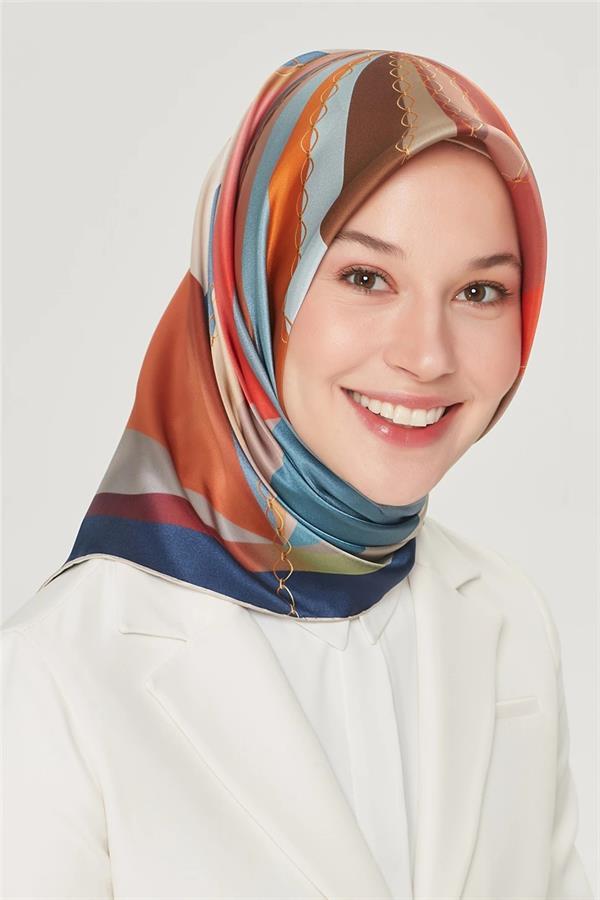 Armine Nostalji Serisi Sura İpek Eşarp 8507-33NS