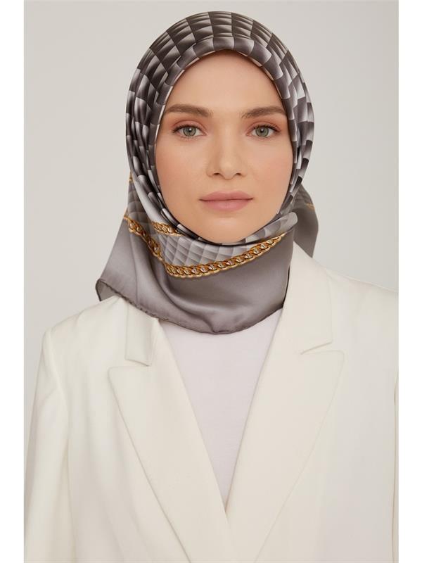 Armine Nostalji Serisi Sura İpek Eşarp 8834-34NS