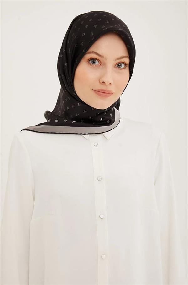Armine Nostalji Serisi Twill İpek  Eşarp 8936D-57