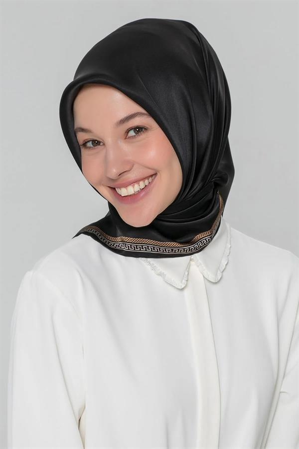 Armine Nostalji Serisi Twill İpek  Eşarp 8432D-31