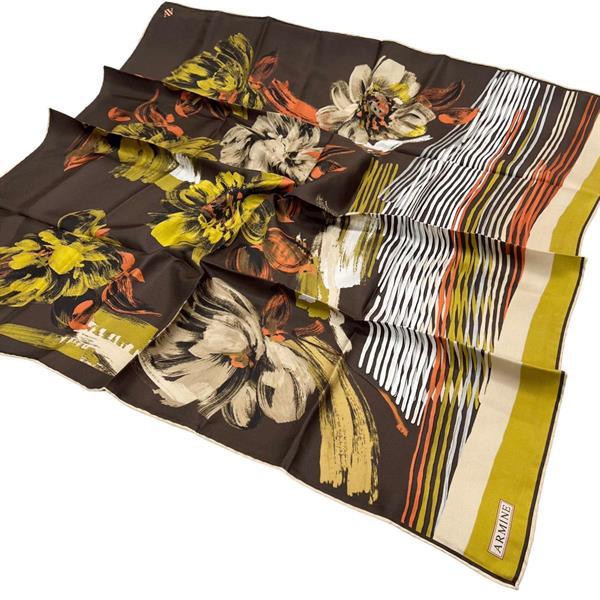 Armine Nostalji Serisi Twill İpek Eşarp 9047-57NT