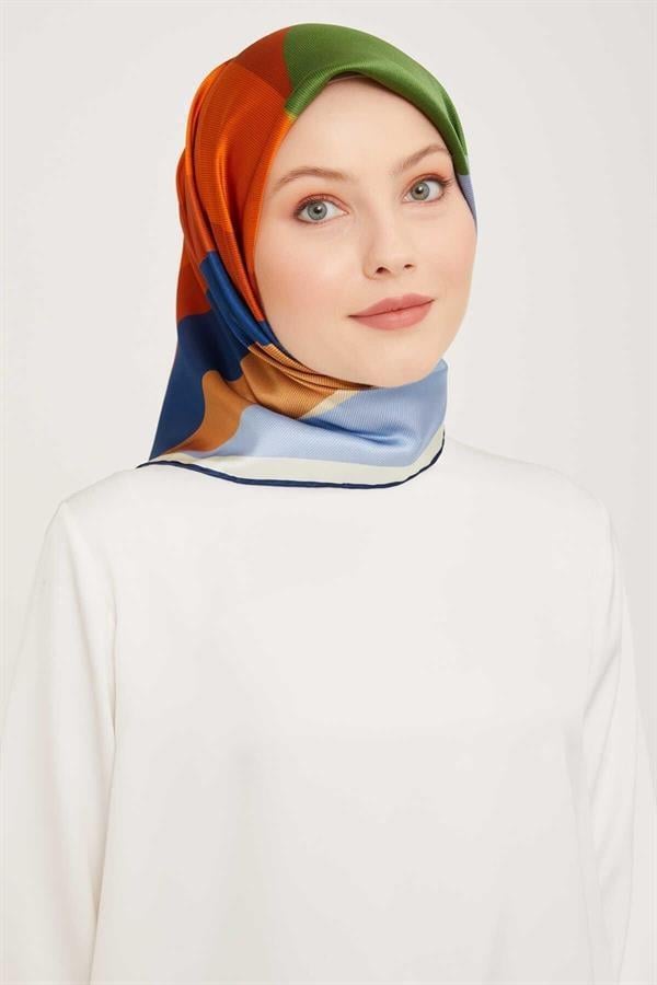 Armine Nostalji Serisi Twill İpek Eşarp 9010-32NT