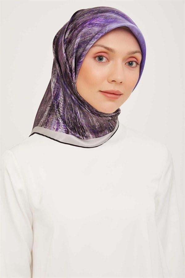 Armine Nostalji Serisi Twill İpek Eşarp 9012-08NT