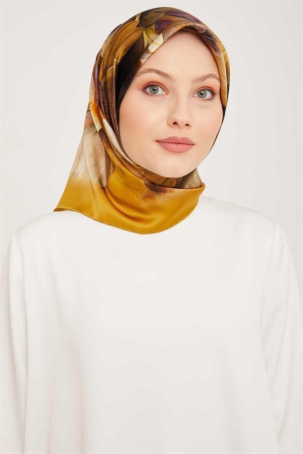 Armine Nostalji Serisi Twill İpek Eşarp 9001-58NT