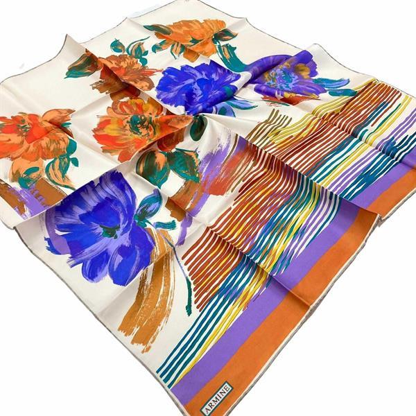 Armine Nostalji Serisi Twill İpek Eşarp 9047-04NT