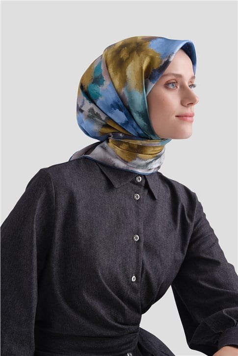 Armine Saf İpek Twill Eşarp 9613D 30