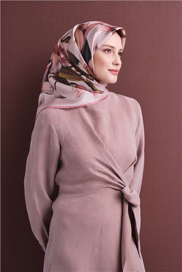 Armine Saf İpek Twill Eşarp 9620D 33
