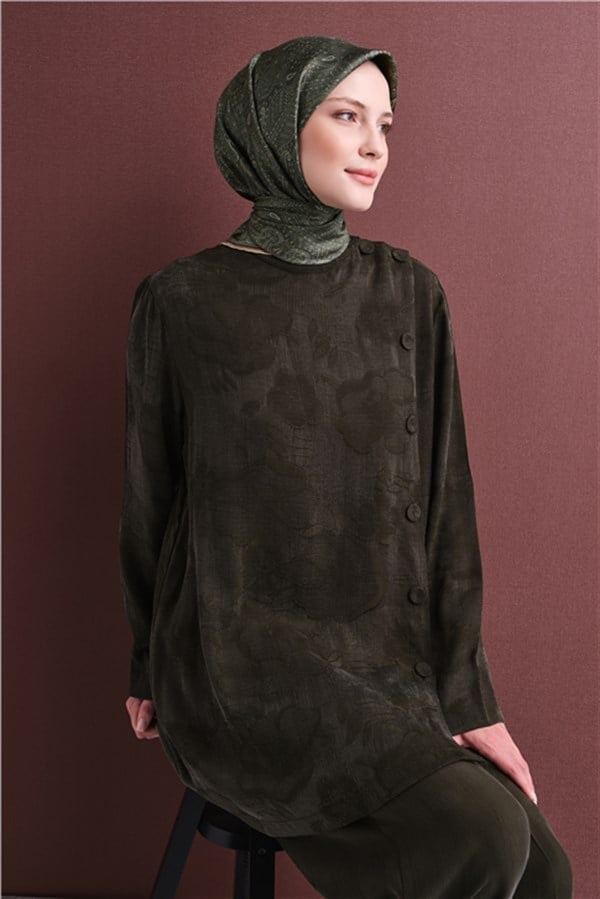 Armine Saf İpek Twill Eşarp 9631D 52