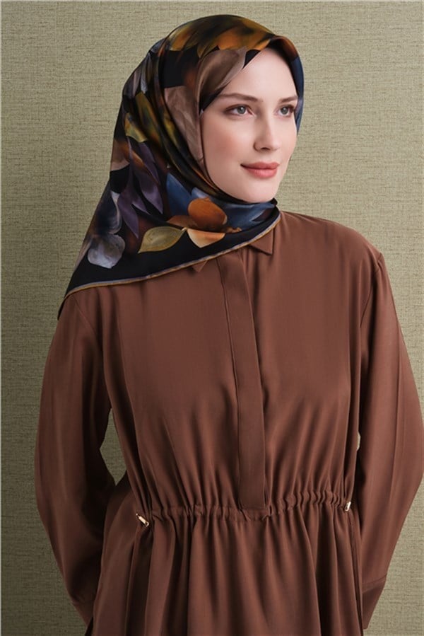 Armine Saf İpek Twill Eşarp 9632D 36