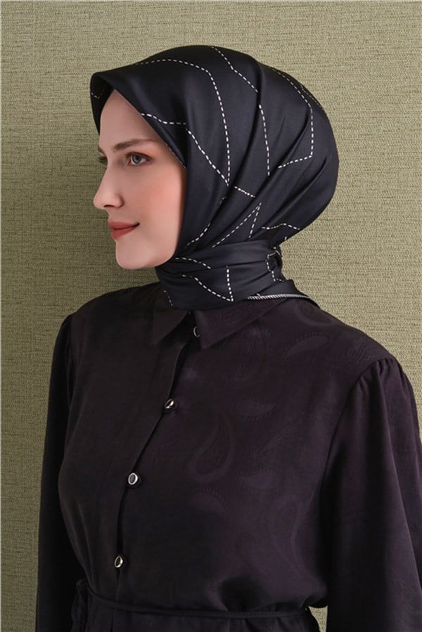 Armine Saf İpek Twill Eşarp 9642D 39