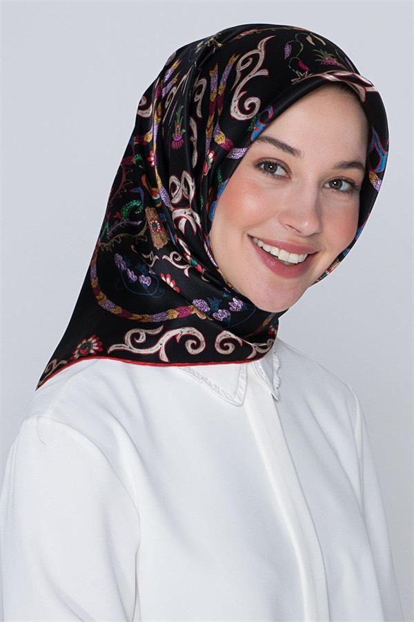 Armine Sura İpek Eşarp 8039-09