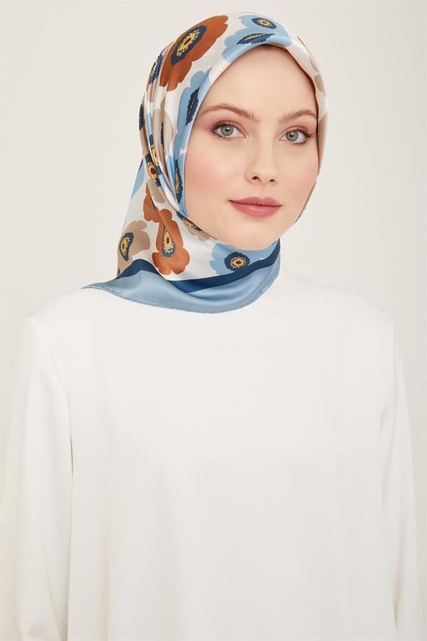 Armine Sura İpek Eşarp 9106-37