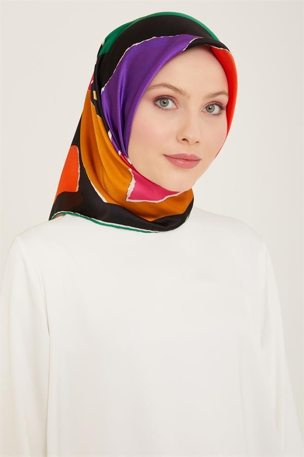 Armine Sura İpek Eşarp 9125-06