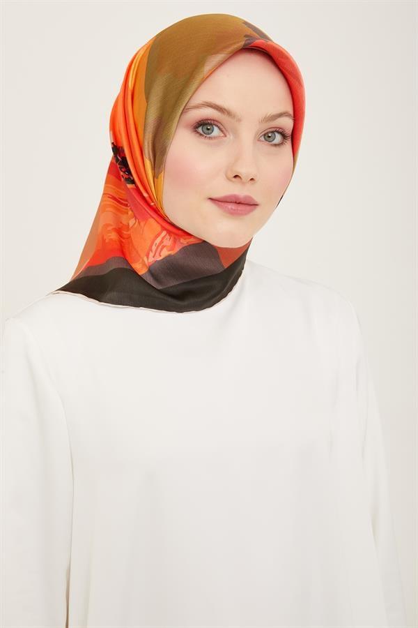 Armine Sura İpek Eşarp 9145-34