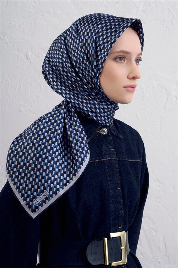 Armine Sura İpek Eşarp 9417-03