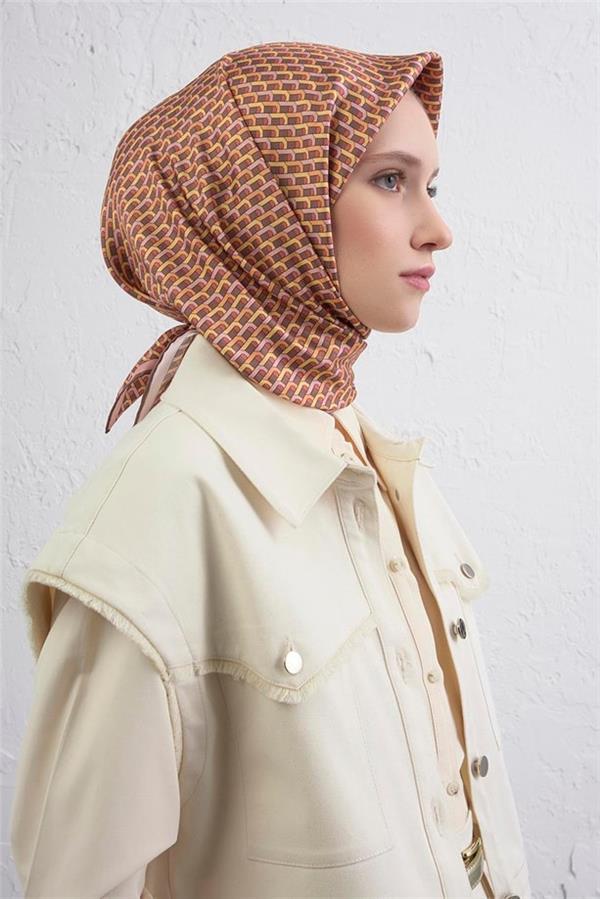 Armine Sura İpek Eşarp 9417-05