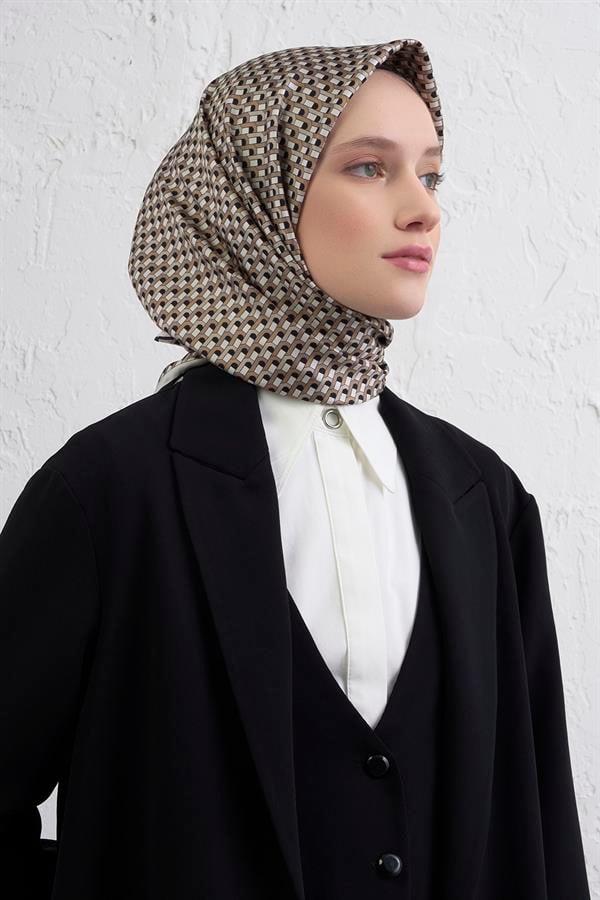 Armine Sura İpek Eşarp 9417-86