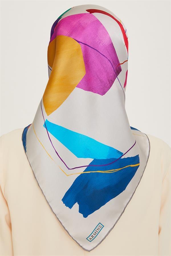 Armine Twill İpek Eşarp 9241-05T