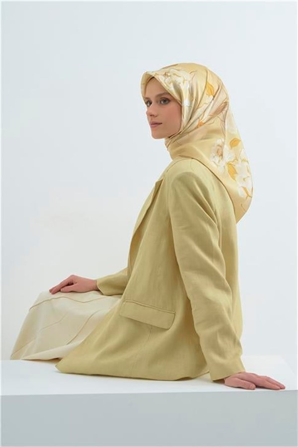 Armine Yeni Sezon 2026 Saf İpek Sura Eşarp 9509D 07