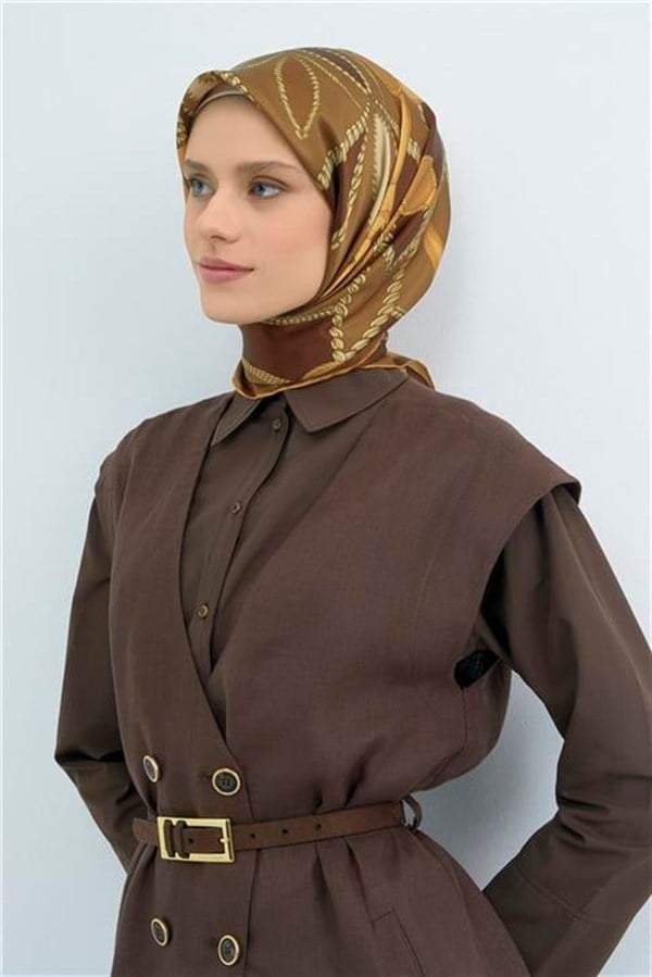 Armine Yeni Sezon 2026 Saf İpek Sura Eşarp 9531D 07