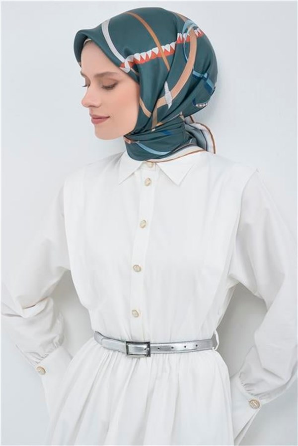 Armine Yeni Sezon 2026 Saf İpek Twill Eşarp 9517D 81