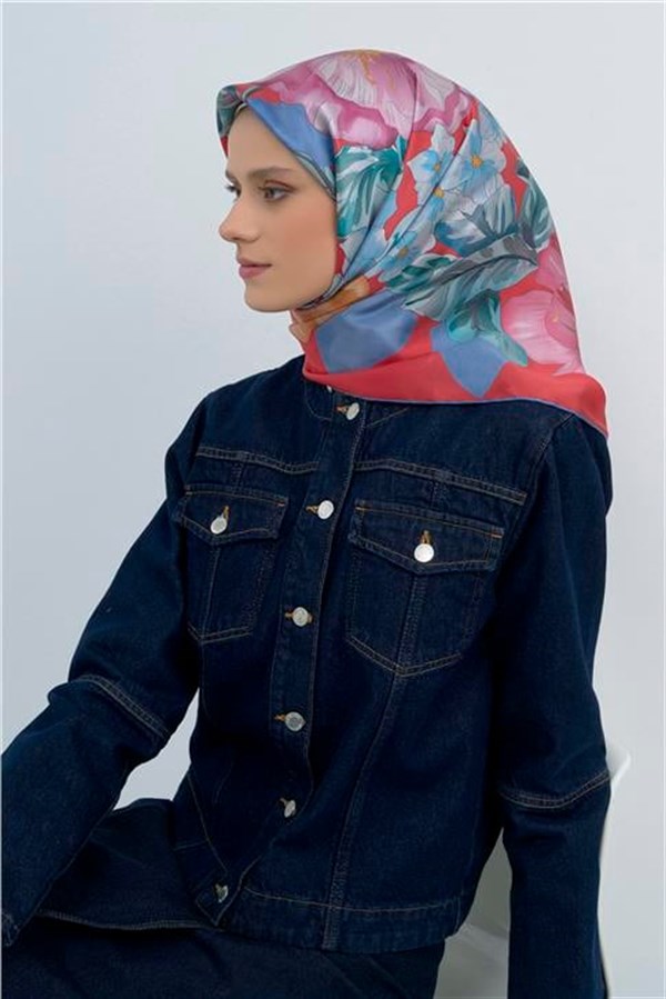 Armine Yeni Sezon 2026 Saf İpek Twill Eşarp 9529D 84