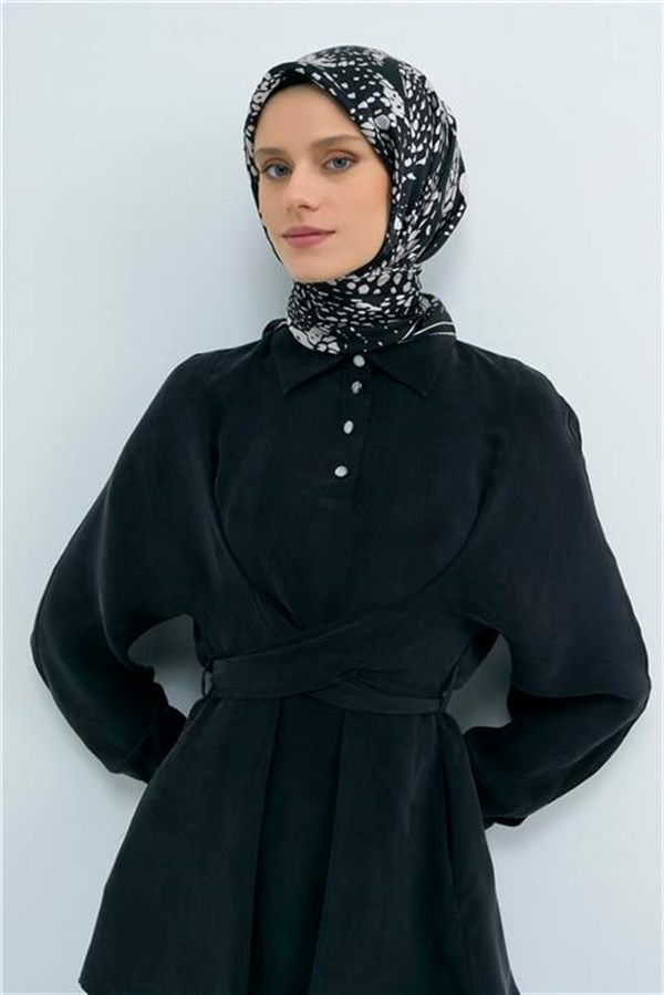 Armine Yeni Sezon 2026 Saf İpek Twill Eşarp 9552D 90