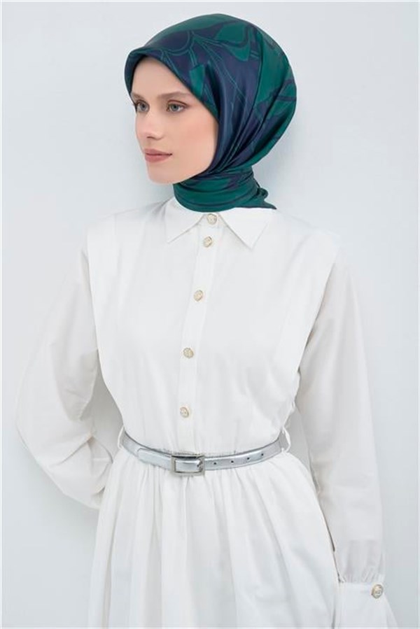 Armine Yeni Sezon 2026 Saf İpek Twill Eşarp 9514D 05
