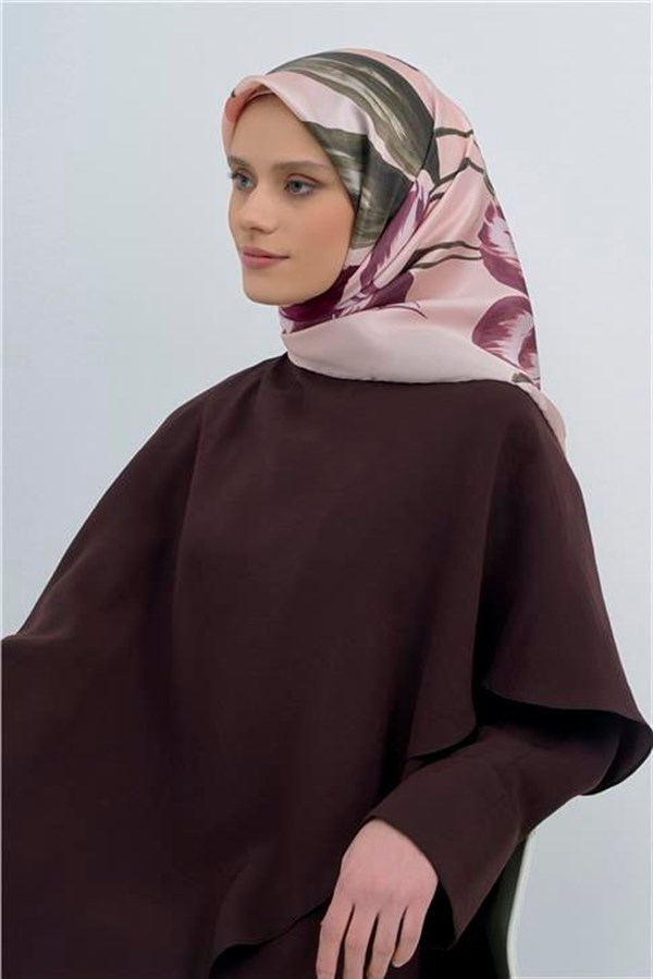 Armine Yeni Sezon 2026 Saf İpek Twill Eşarp 9506D 33