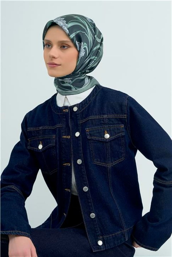 Armine Yeni Sezon 2026 Saf İpek Twill Eşarp 9512D 02