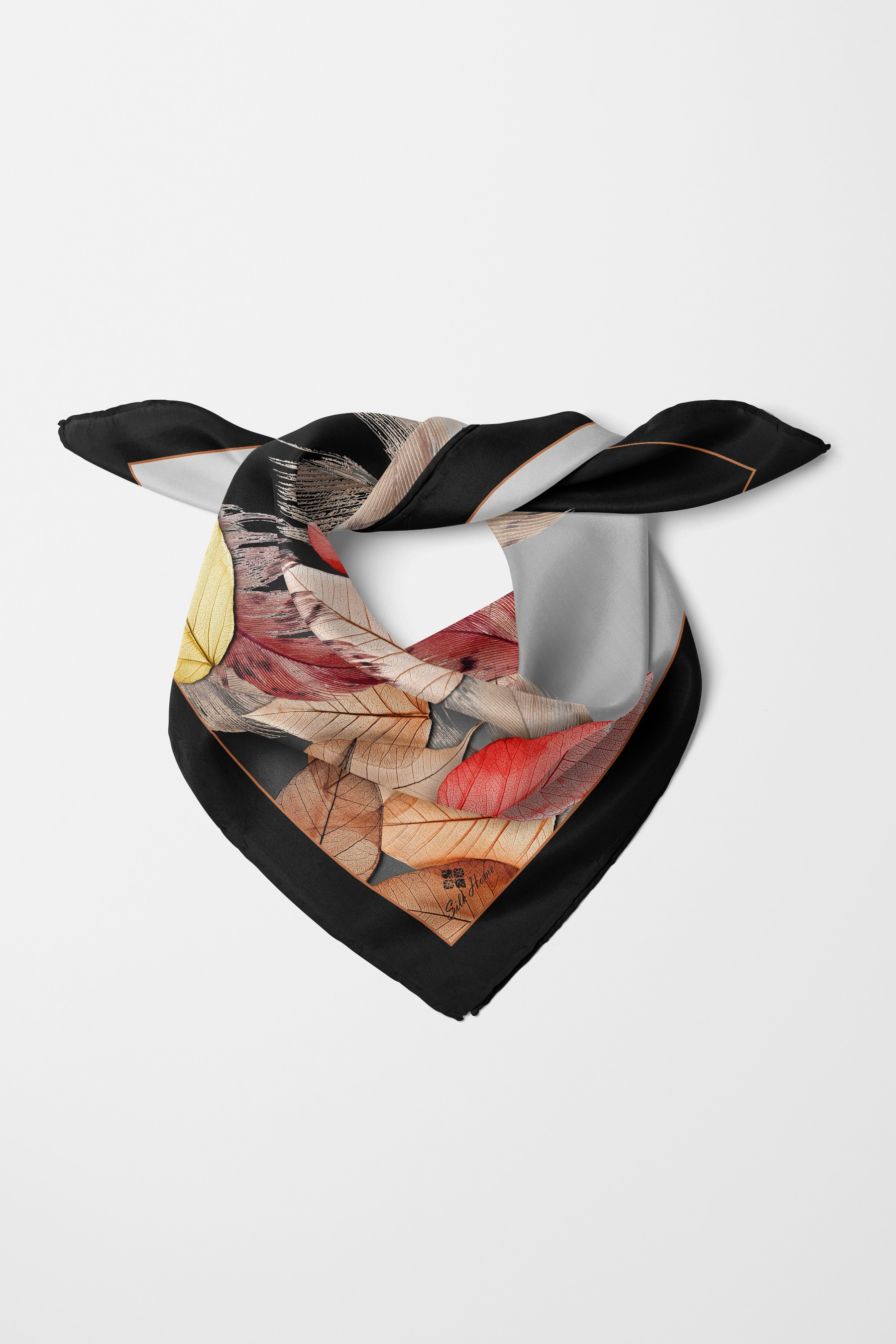 Bandana Autumn Desen Siyah