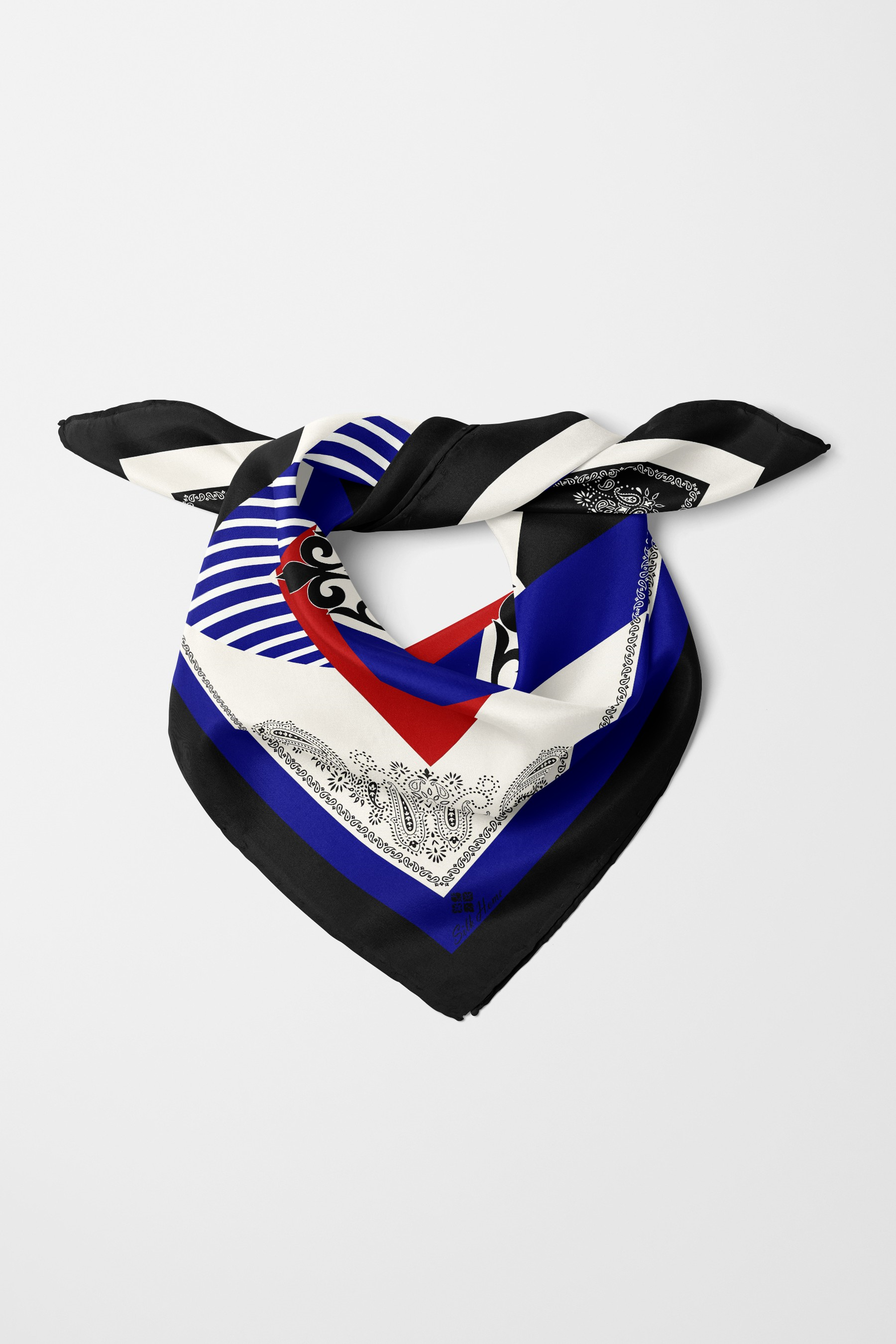 Bandana Ethnic Motif Desen Saks