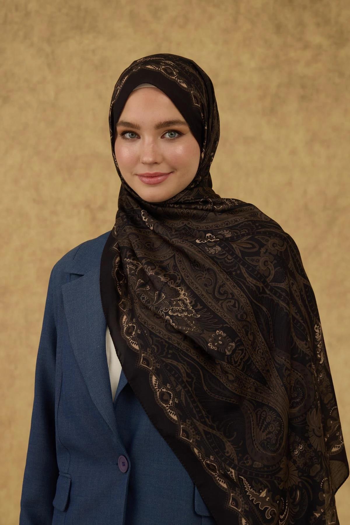 İpekhan Soft Şal Acı Kahve 3052-01