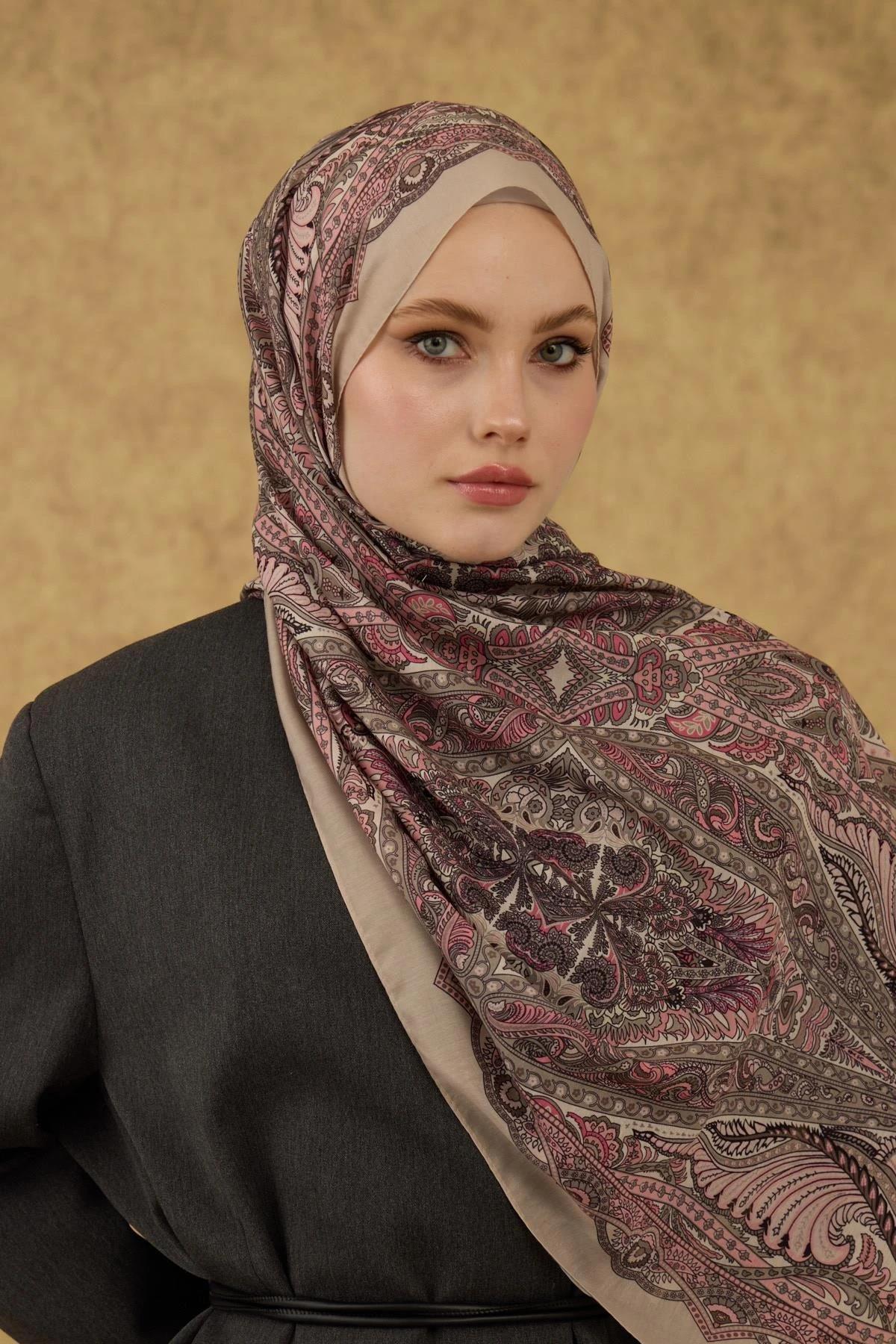 İpekhan Soft Şal Krem Pudra 3052-08