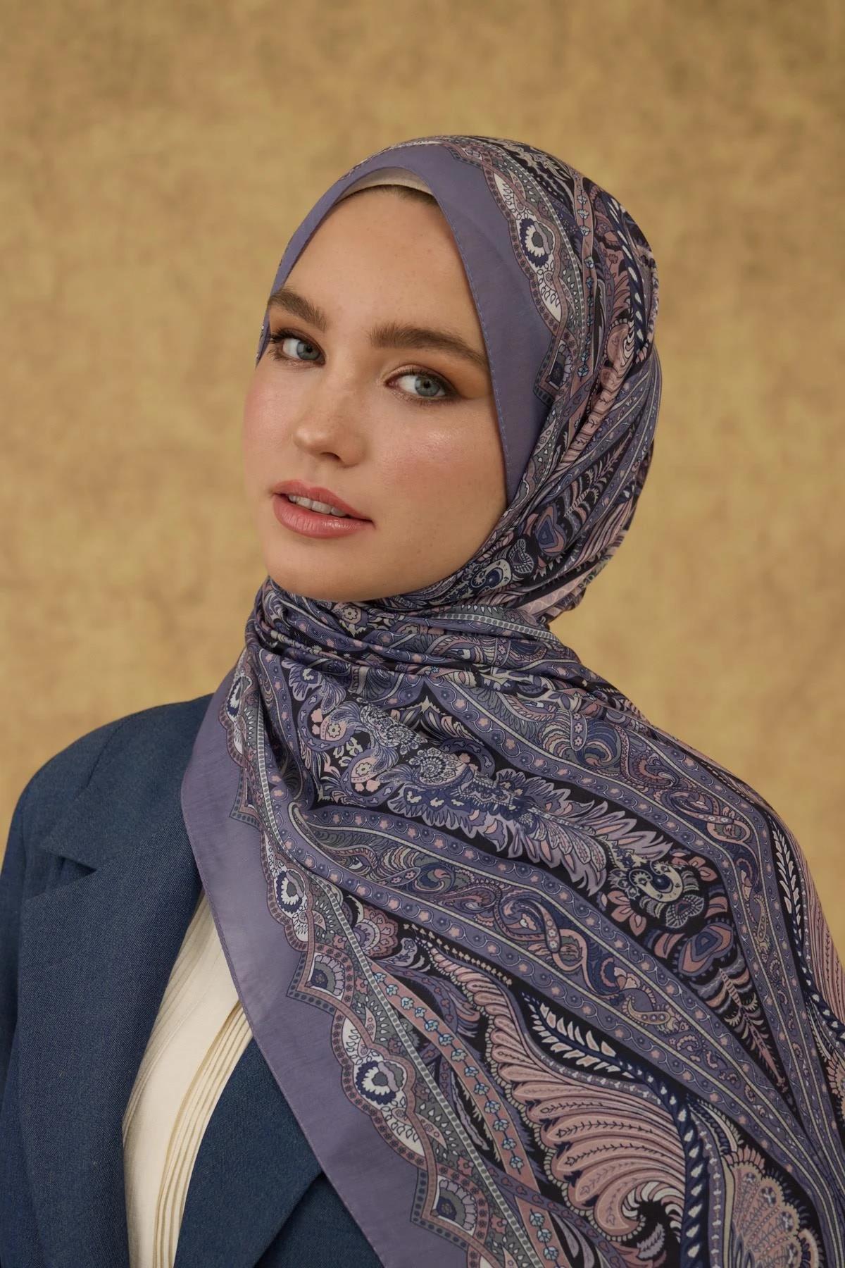 İpekhan Soft Şal Lila 3052-11