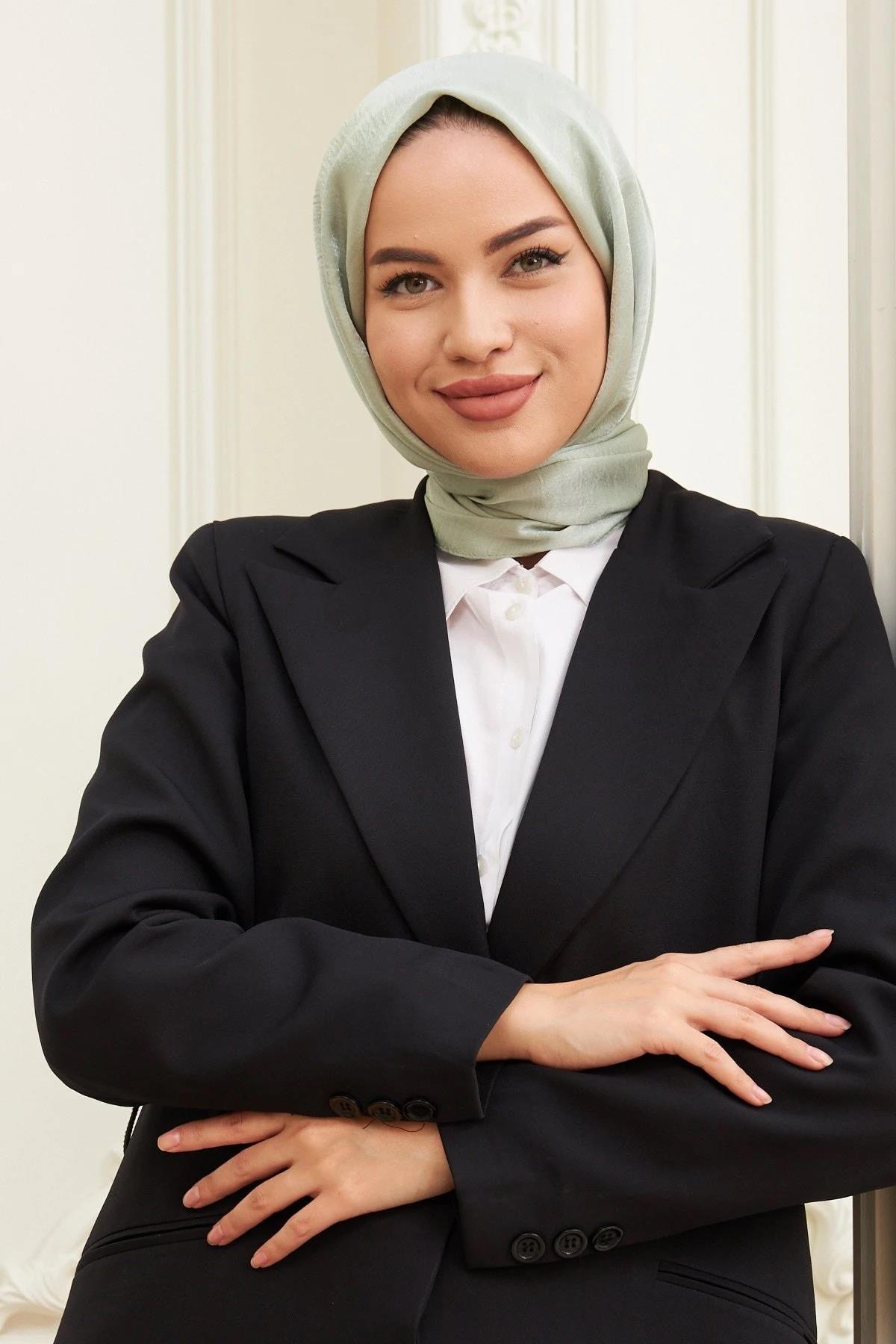 Janjan Çift Taraflı Şal Çimen Yeşil