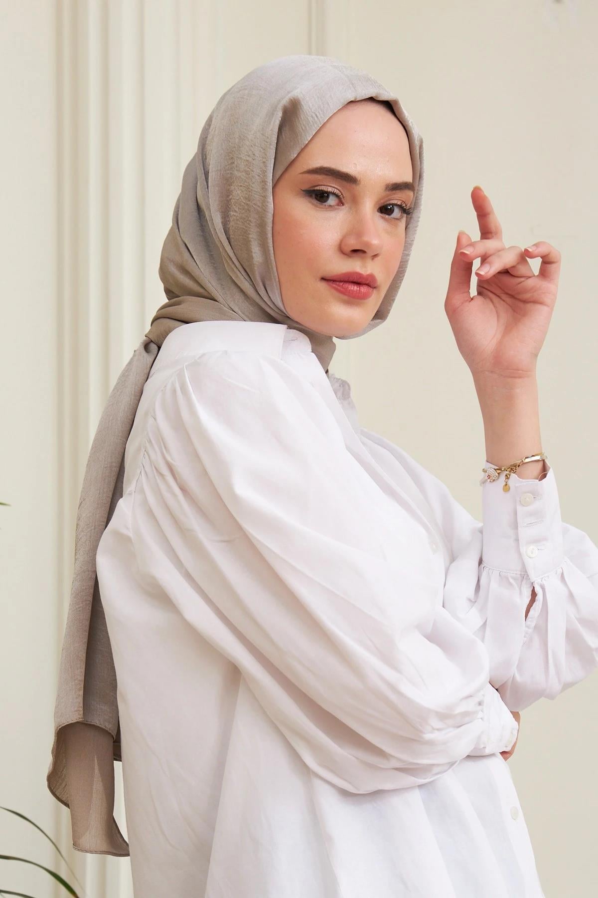 Janjan Çift Taraflı Şal Vizon