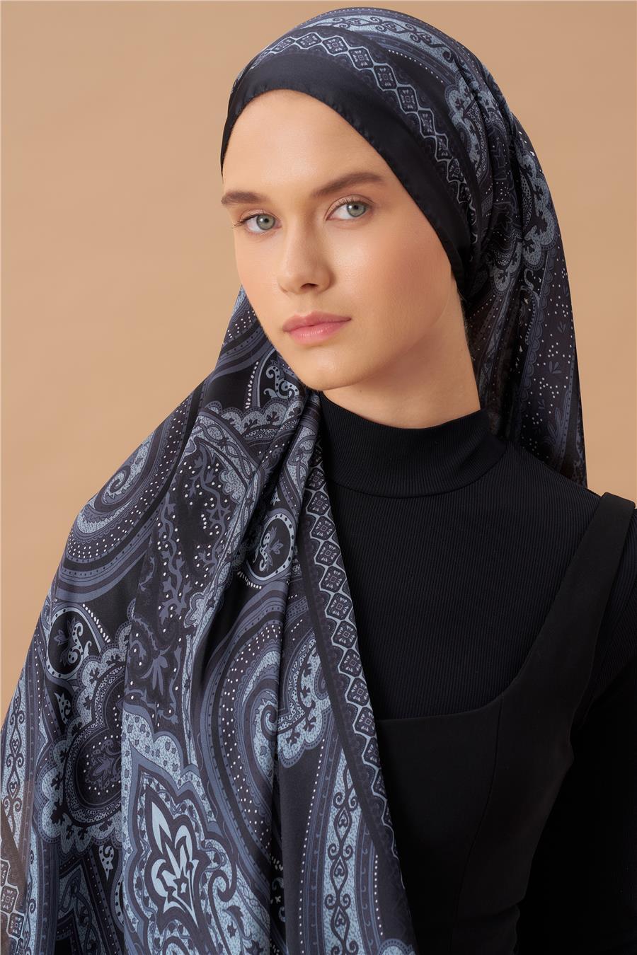 Jardin Secret Collection Hint Vual İpek Şal 5012-07