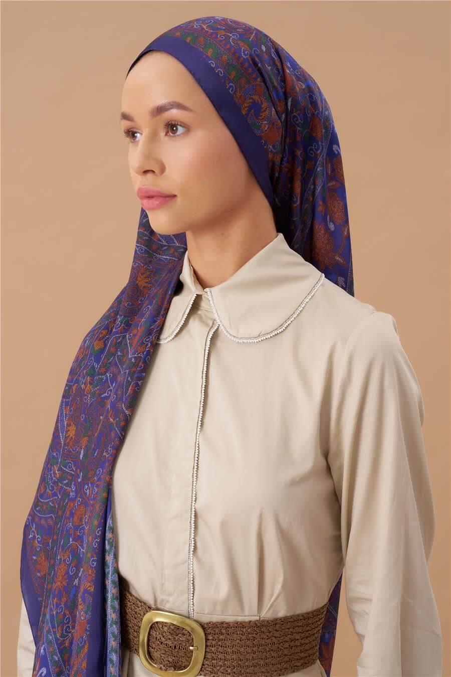 Jardin Secret Collection Hint Vual İpek Şal 5011-19