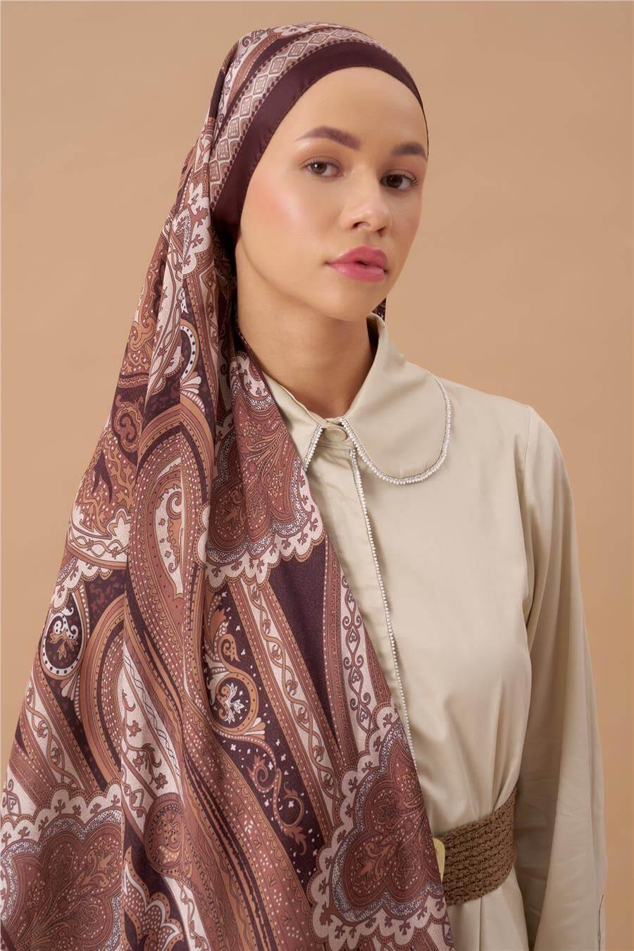 Jardin Secret Collection Hint Vual İpek Şal 5012-04