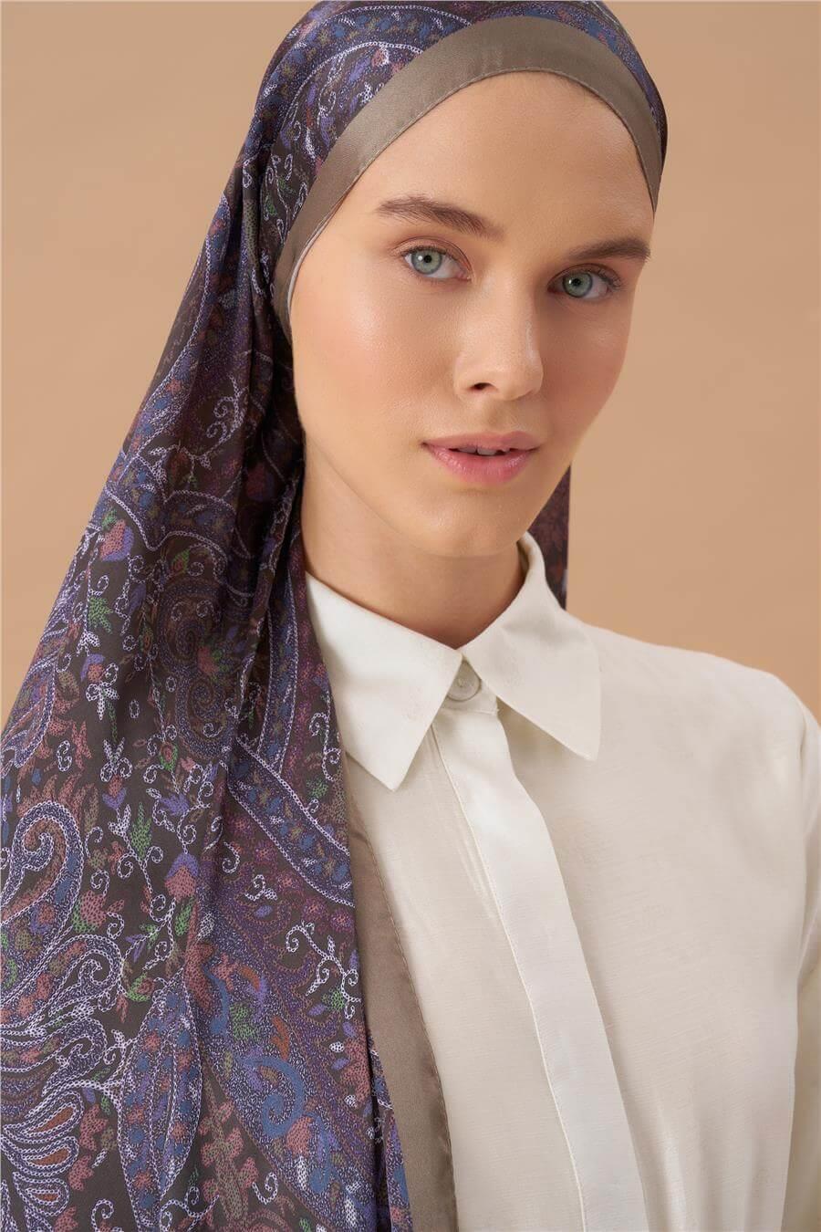 Jardin Secret Collection Hint Vual İpek Şal 5011-18