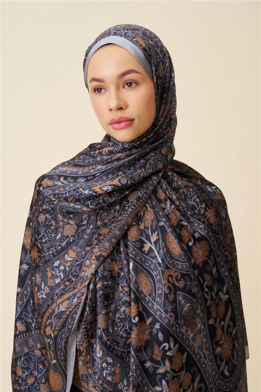 Jardin Secret Collection Hint Vual İpek Şal 5011-01