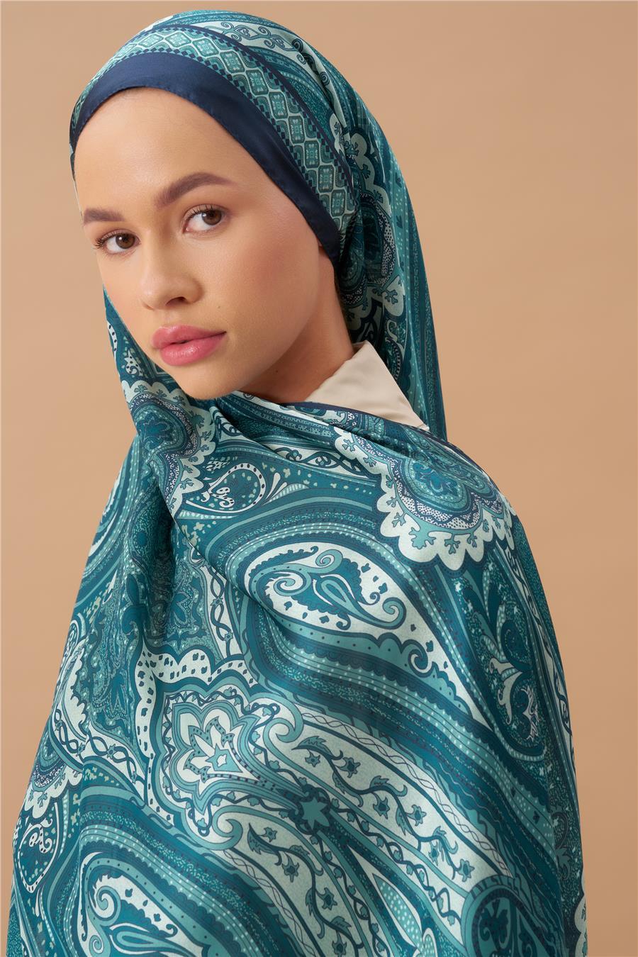 Jardin Secret Collection Hint Vual İpek Şal 5012-06