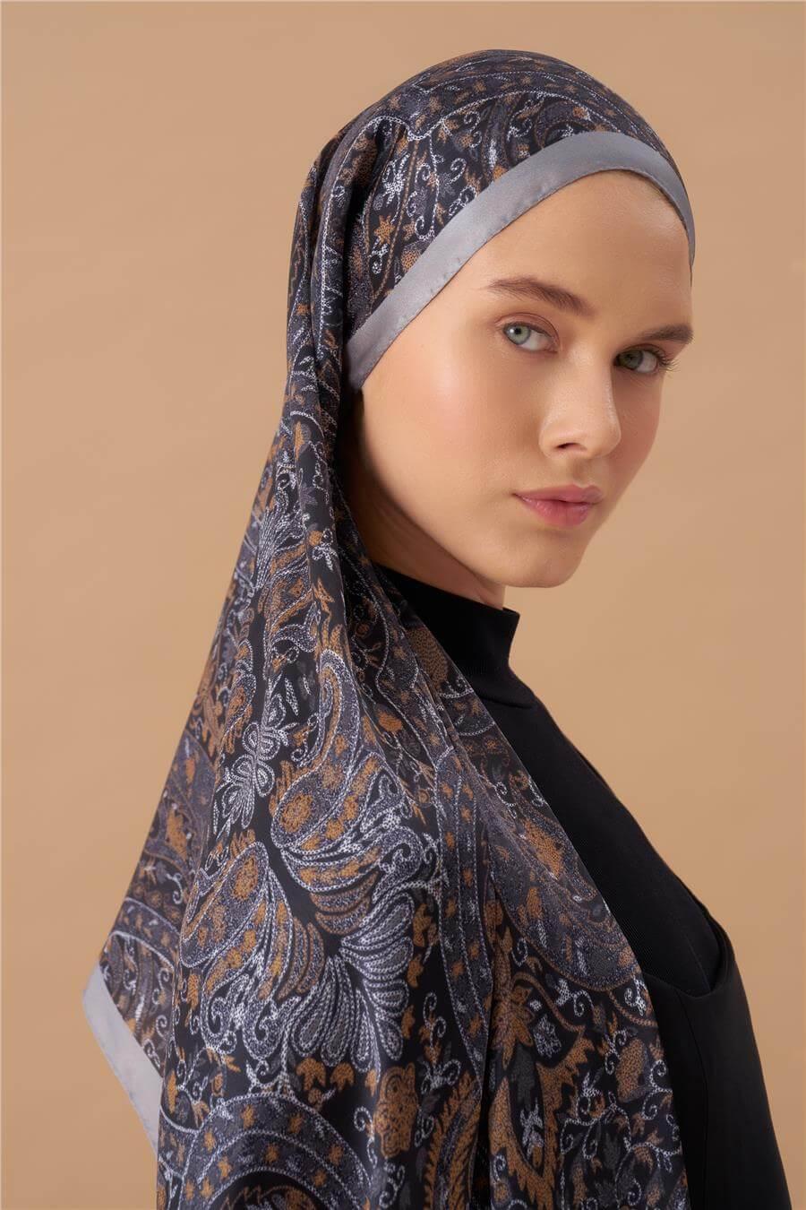 Jardin Secret Collection Hint Vual İpek Şal 5011-07