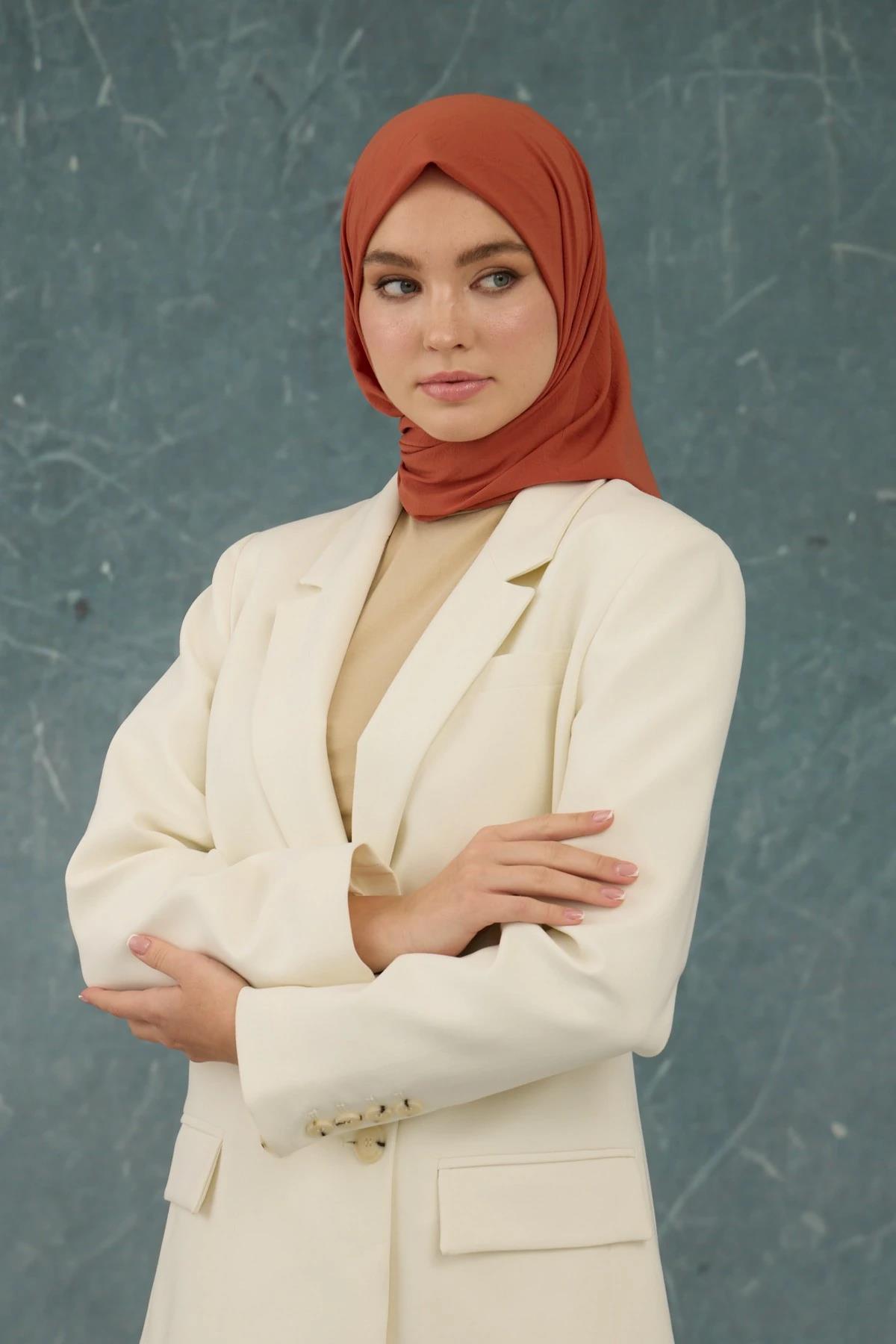 Kiremit Comfy Yok Eşarp - 10001-12