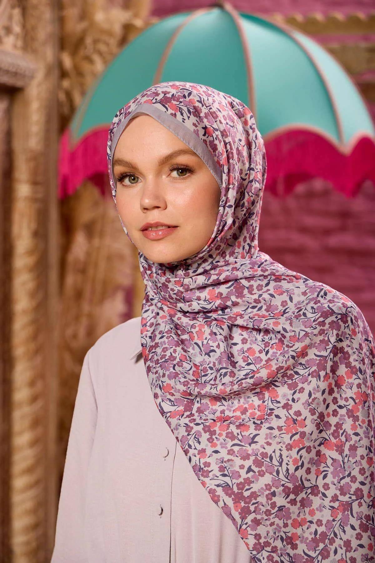 Marrakech Koleksiyon Soft Şal Nar Çiçeği Pembe 3046-28