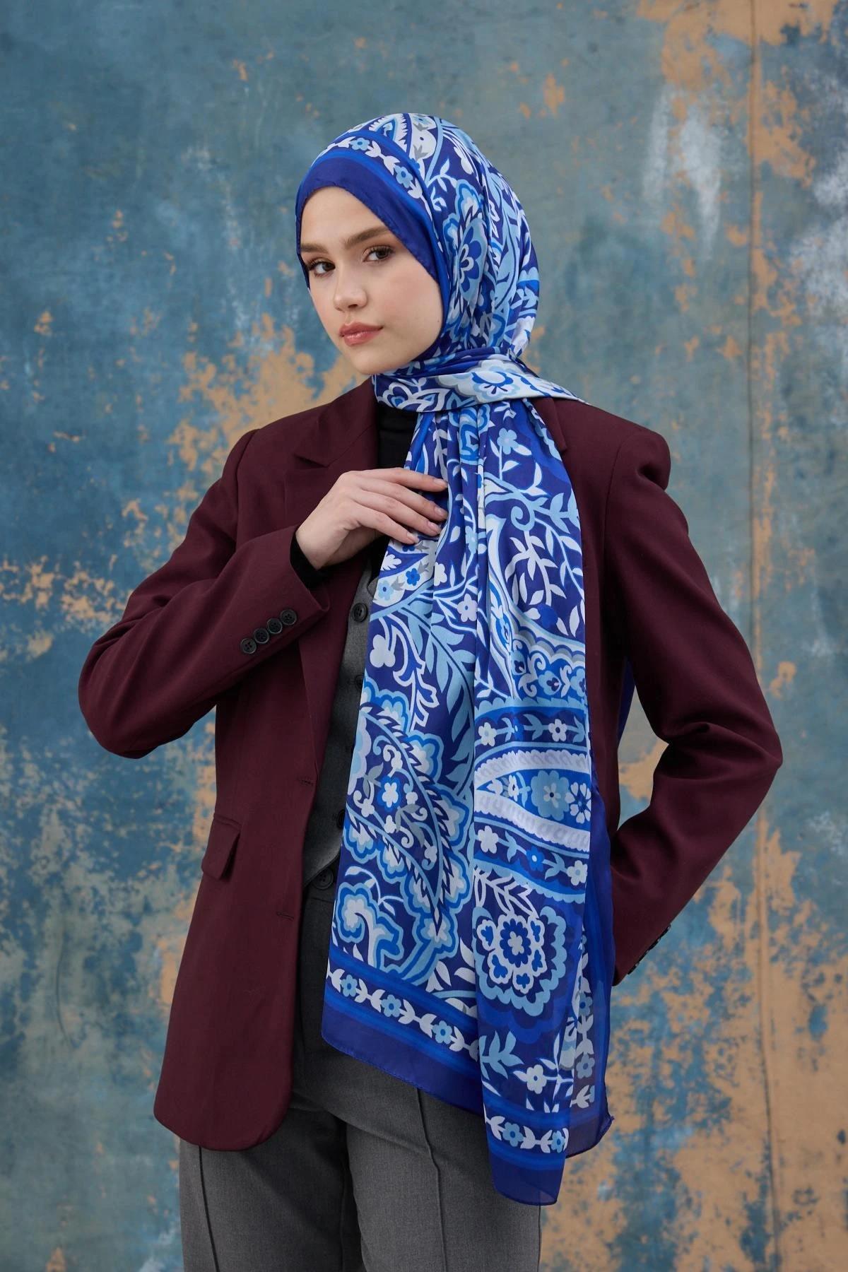 Saks Hint Vual Şal - 5004-09