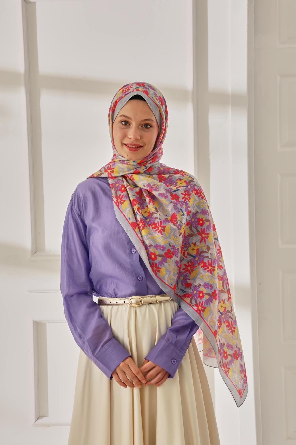 Silk Home Desenli Soft Şal 70019-01